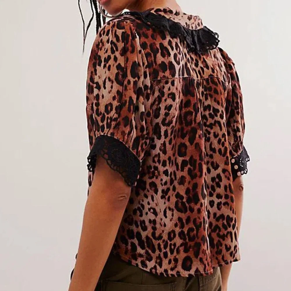 Free People My Love Printed Blouse : Small